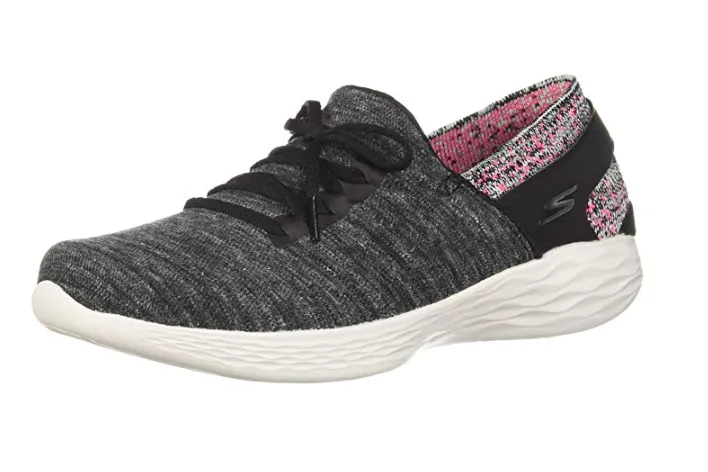 Skechers Women’s You-Attract Sneaker#15809BK/PINK