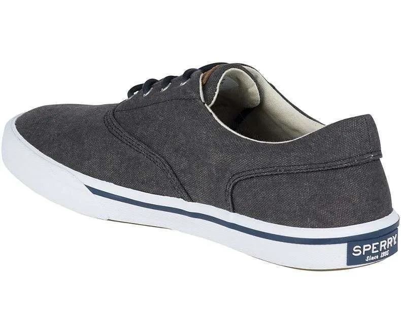 Sperry Men’s Striper II Salt Washed CVO Sneaker Blk STS16795