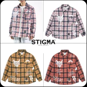 STIGMA  |[ STIGMA ]★22 BLACKBOOK PADDED OUT SHIRTS