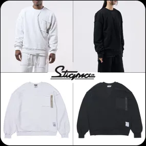 STIGMA  |[STIGMA] ★ INSIDEOUT OVERSIZED BIO-WASHED CREWNECK V2