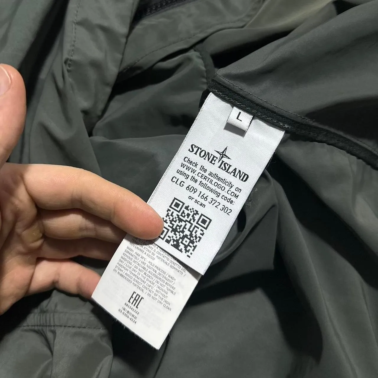 Stone Island Green Micro Reps Jacket