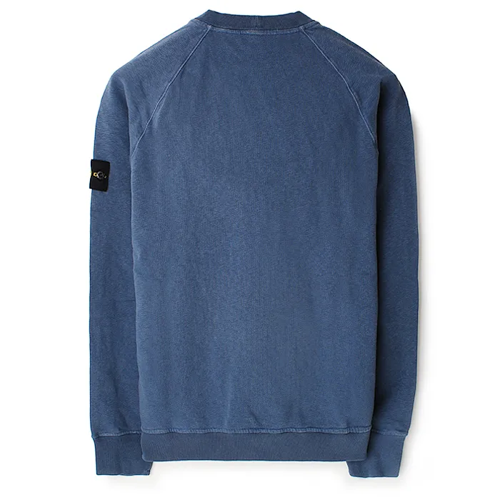 STONE ISLAND  |Street Style U-Neck Long Sleeves Cotton Logo Sweatshirts