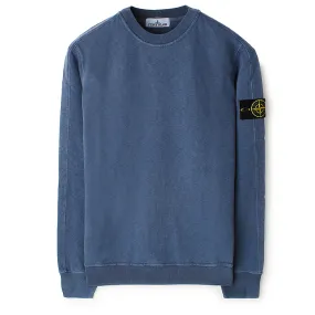 STONE ISLAND  |Street Style U-Neck Long Sleeves Cotton Logo Sweatshirts