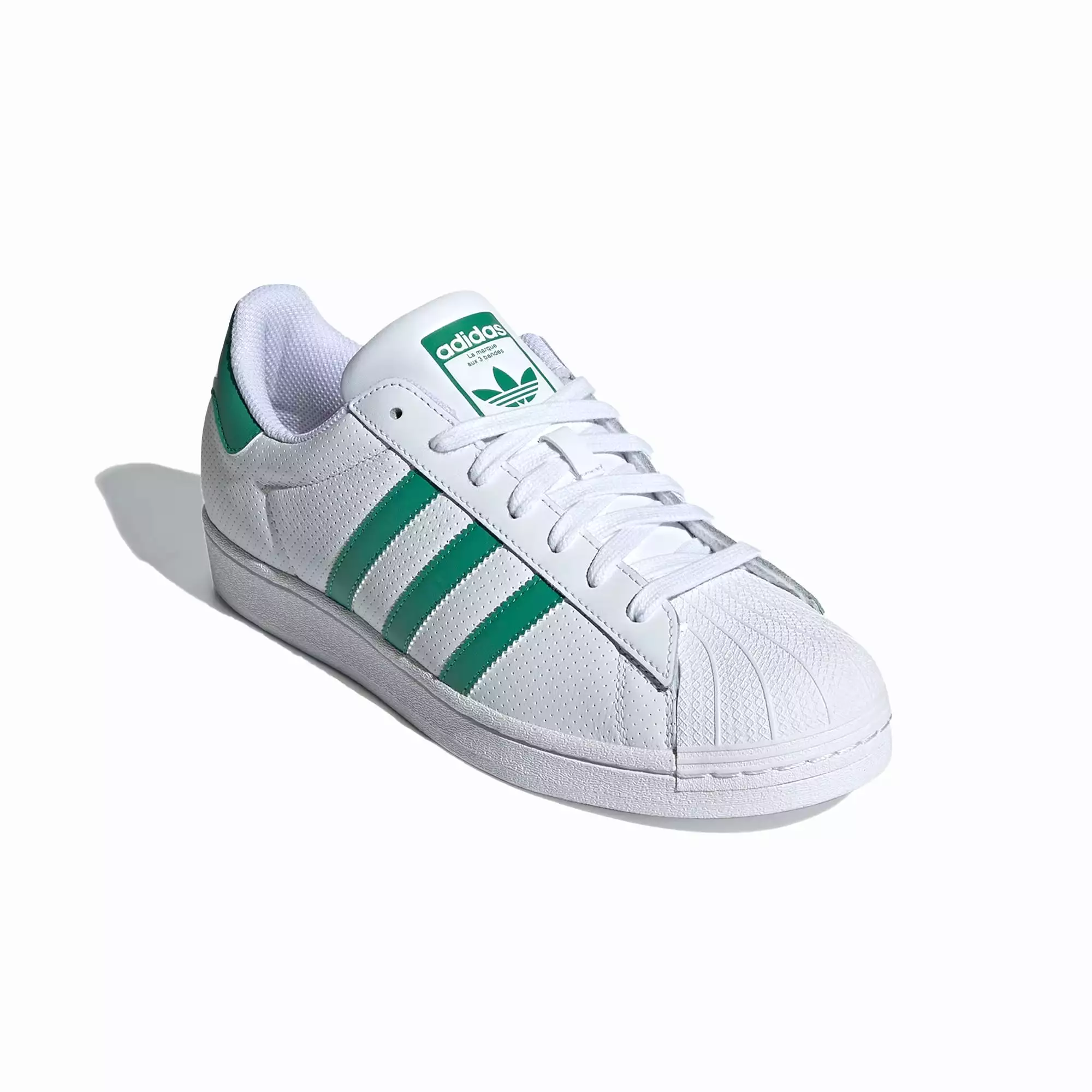 SUPERSTAR 'CLOUD WHITE / SEMI COURT GREEN / OFF WHITE'