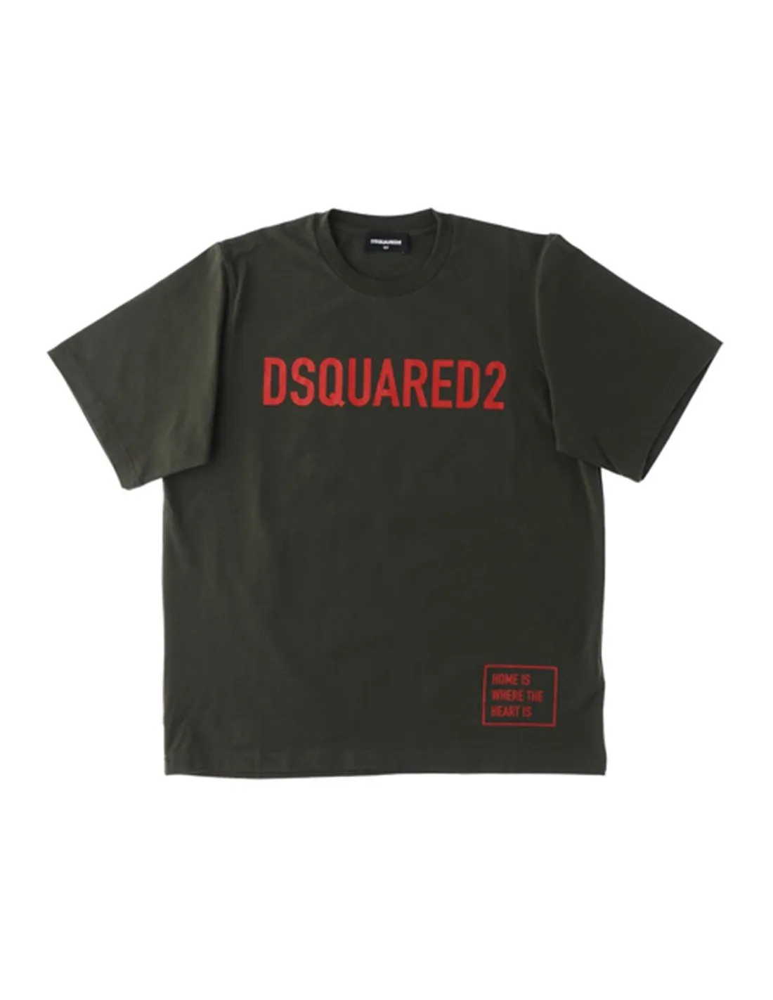 T-shirt Dsquared2 bimbo DQ1070 verde AI22