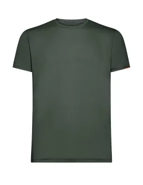 T-shirt RRD uomo Oxford Logo 24217 verde forest