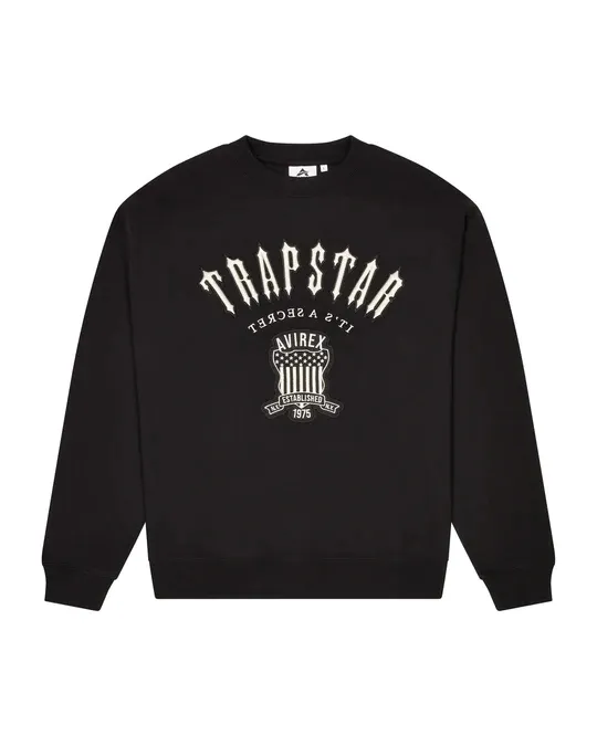 Trapstar London  |Unisex Street Style Long Sleeves Logo Sweatshirts