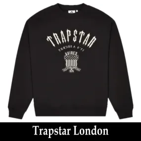 Trapstar London  |Unisex Street Style Long Sleeves Logo Sweatshirts