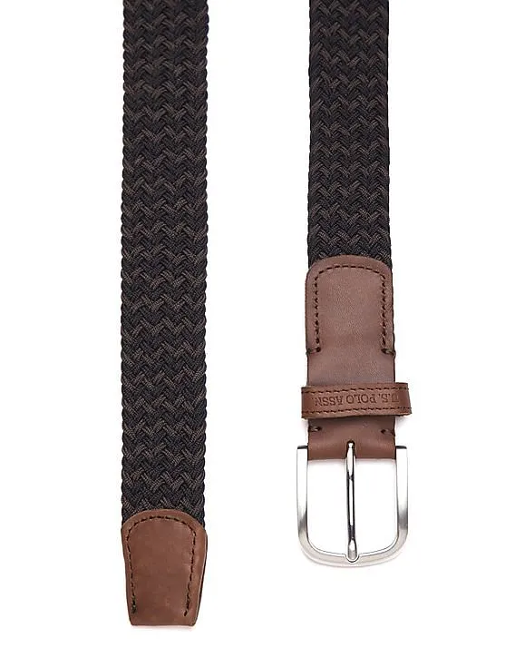 U.S. Polo Assn. Braided Stretchable Belt