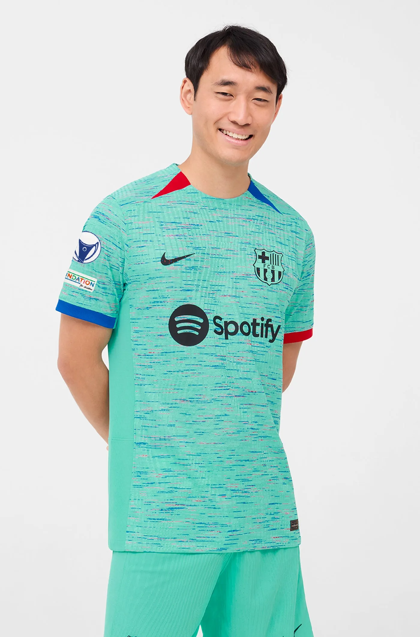 UWCL FC Barcelona third shirt 23/24 Player's Edition - JANA