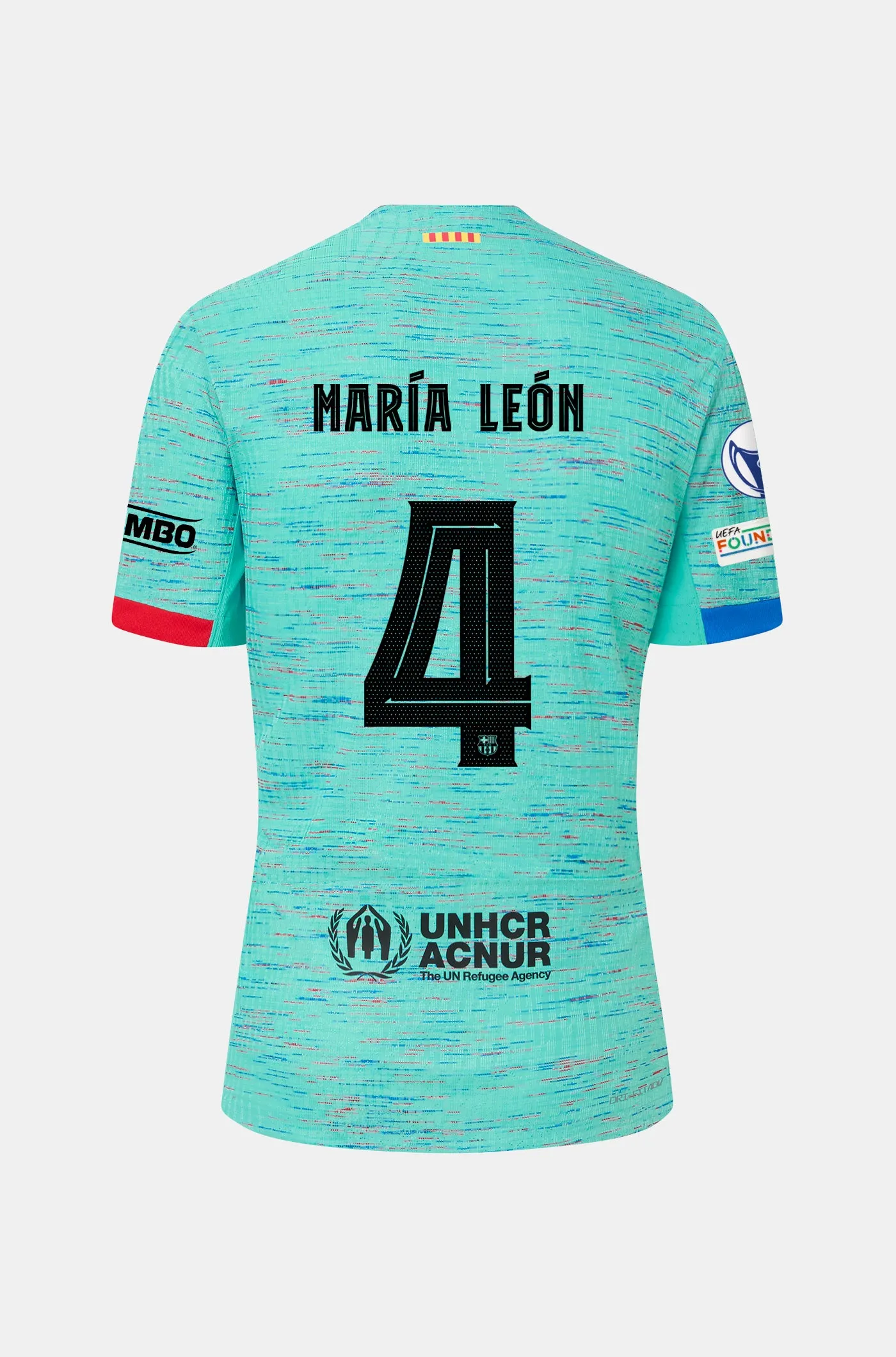 UWCL FC Barcelona third shirt 23/24 Player's Edition - MARA LEN