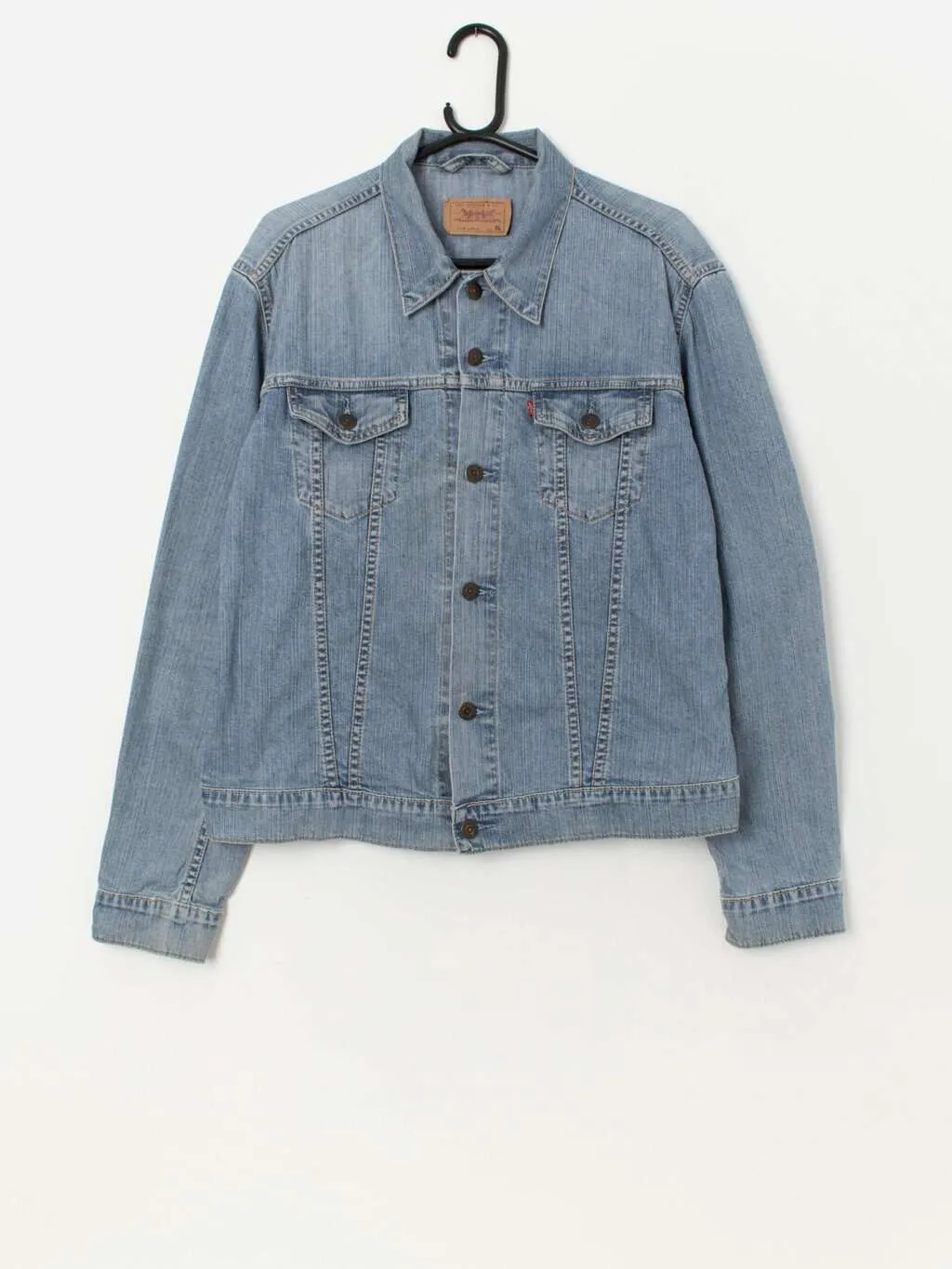 Women’s vintage Levis for girls pale blue denim jacket – Medium